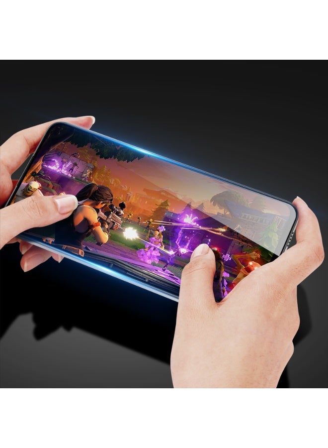 دوكس دوتشيز واقي شاشة من الزجاج المقوى، متوافق مع هاتف Google Pixel 9 Pro XL، واقي شاشة شفاف بحافة سوداء وتغطية كاملة (غراء كامل وحافة سوداء شفافة) - Image 4