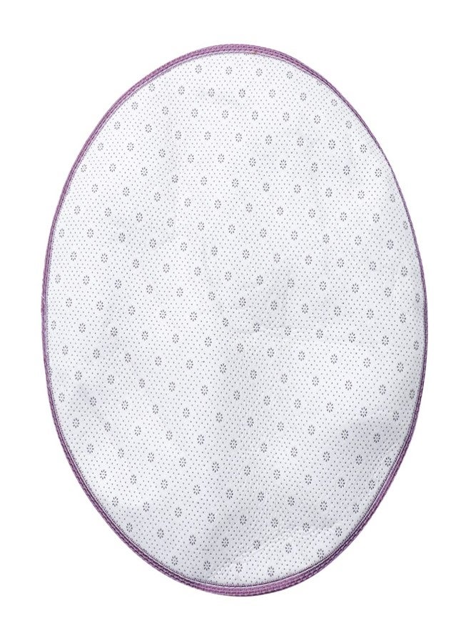 INOOMP Plush Round Pet Cushion for Dogs Warm Indoor Dog Pad Coffee Color for Autumn and Soft and Cozy for All - Image 1