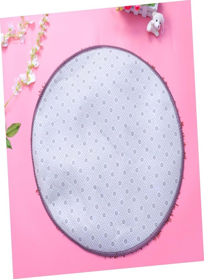 INOOMP Plush Round Pet Cushion for Dogs Warm Indoor Dog Pad Coffee Color for Autumn and Soft and Cozy for All - Image 4