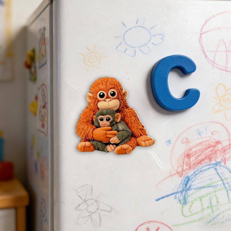 Creative Monkey Refrigerator Magnets - Protective Boxing Monkey Fridge Magnets - Image 4