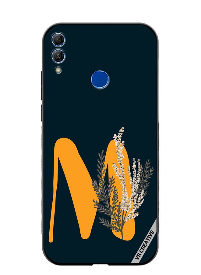 Protective Case Cover For Honor 10 Lite Alphabet M(113) Design Multicolour