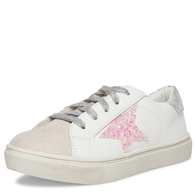 Steve Madden Girls Shoes Girls Rezume Sneaker White Multi 3 Little Kid