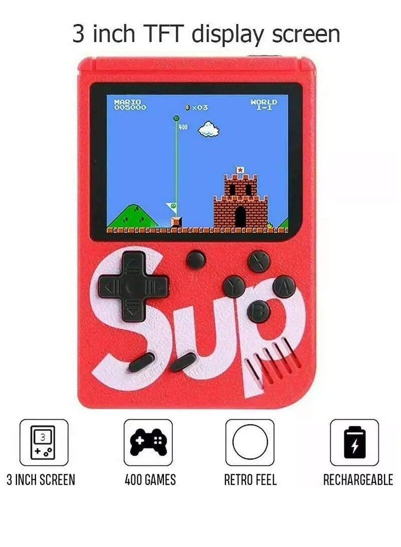 ELTRAZONE "SUP Game Box Plus – 400-in-1 Retro Games Handheld Console – Upgraded Portable Version" - Image 1