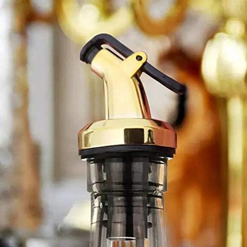CherryBox Designer Glass Oil Vinegar Dispenser Bottle for Kitchen Stainless Steel LeakProof Cork Oil Pourer and Holder 320ml Pink - Image 3