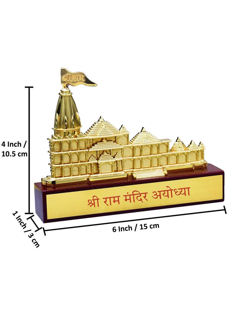 Saugat Traders Saugat Traders New Year Gift for Family & Friends - Ayodhya Shree Ram Mandir Model Showpiece and Greeting Card - Clients - Corporate Gifts  - Image 4