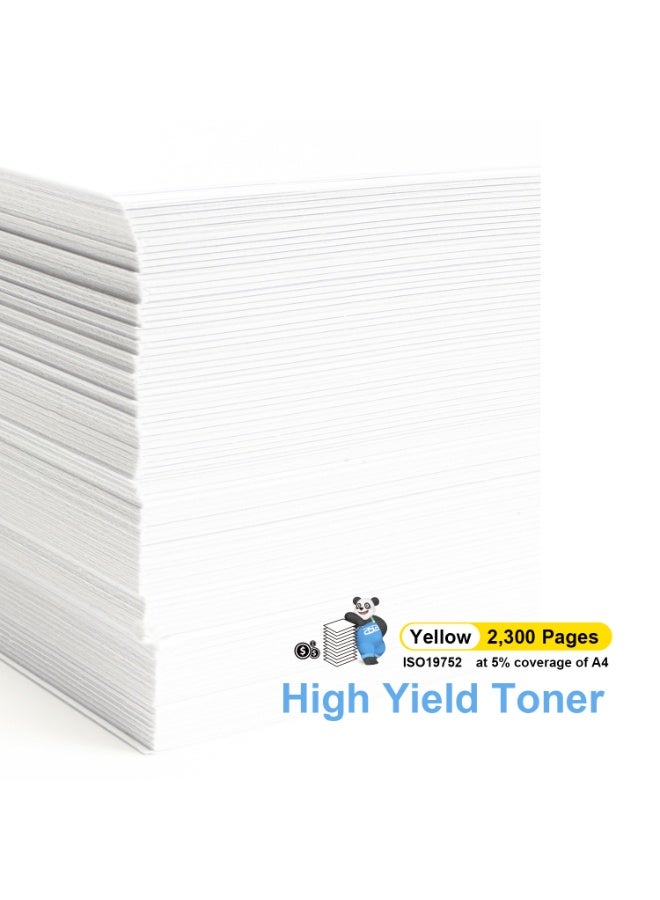 استا خرطوشة حبر أصفر ASTA TN-229XL مزودة بشريحة، متوافقة مع طابعات Brother MFC-L3780CDW، MFC-L8395CDW، HL-L3280CDW، MFC-L3720CDW، HL-L3300CDW، MFC-L3765CDW، HL-L3220CDW، HL-L3295CDW، HL-L8245CDW. طباعة عالية الجودة، صديقة للبيئة وآمنة. - Image 2