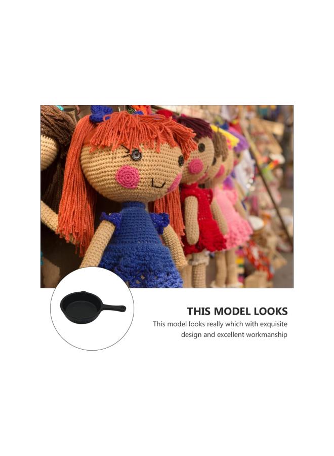 10pcs Miniature Cooking Pan Frying Pans Pot for DIY Dollhouse Kitchen  Birthday Pretend Game Toys Accessories - Image 4