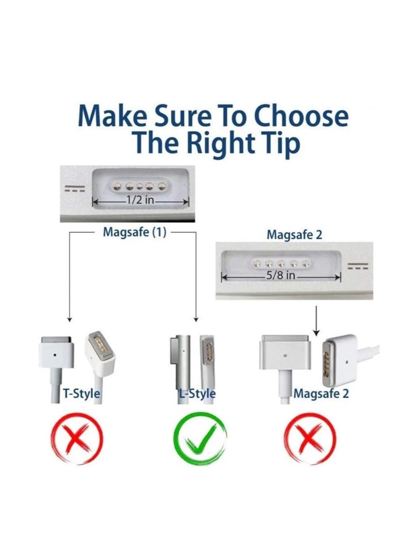 Terabyte MagSafe AC Replacement adapter for APPLE MacBooks Compatible  - Image 4