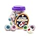 FUNTASTY Eyeballs Gummy Candy  19 Ounce Jar 30 Count  Strawberry Jam Filled Center  Individually Wrapped Candy  Fun Party Favors  Spooky Gummies by Funtasty - Image 2