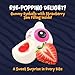 FUNTASTY Eyeballs Gummy Candy  19 Ounce Jar 30 Count  Strawberry Jam Filled Center  Individually Wrapped Candy  Fun Party Favors  Spooky Gummies by Funtasty - Image 4
