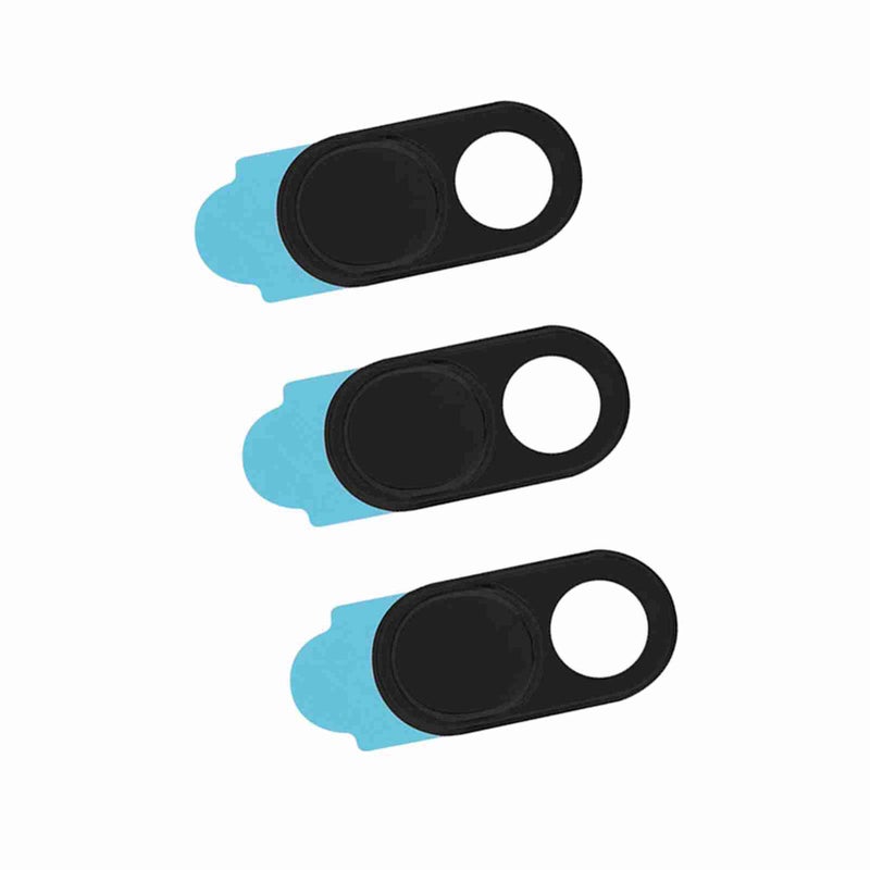 3pcs Metal Lens Cap Camera Privacy Protect Sticker Webcam Cover For Smartphone Tablets(Silver) - Image 5