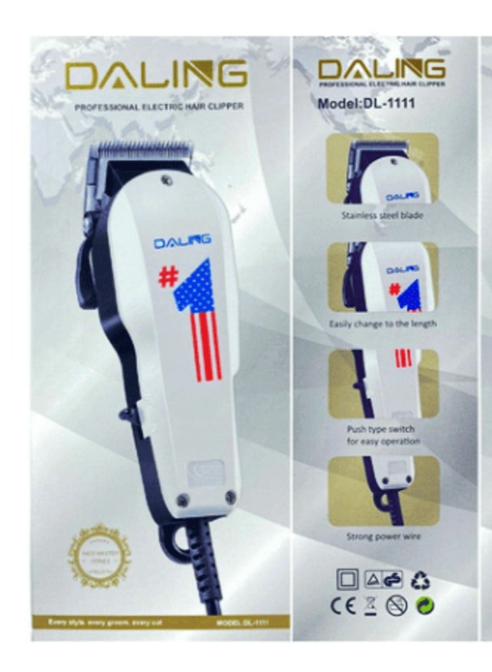 Daling Adjustable Hair Clipper Electric Hair Trimmer Machine - Image 2