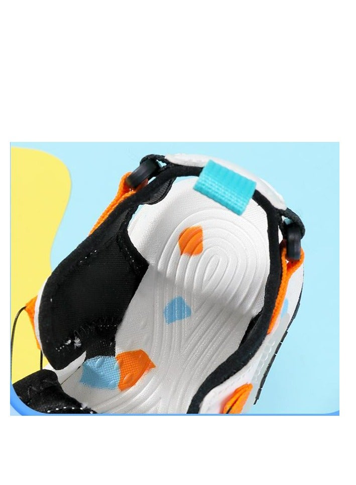 Zhongda Children's Casual Sandals Baotou Single Mesh Beach Shoes