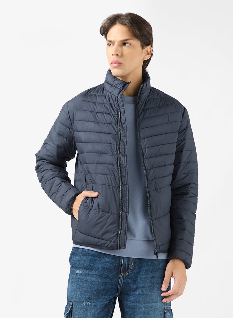 JACK & JONES Casual Regular Fit Puffer Jacket - Image 1