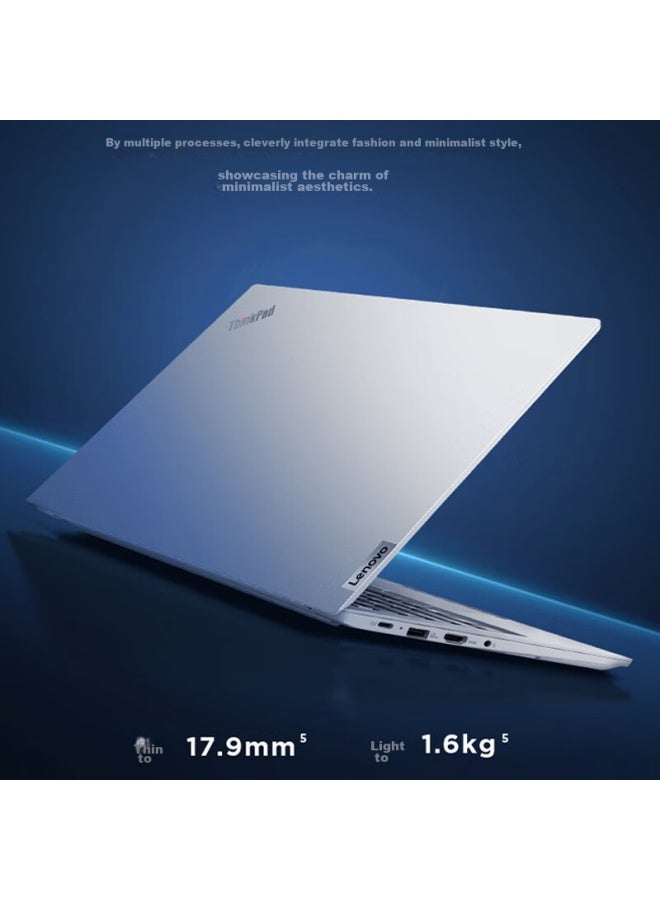 Thinkpad , Lenovo E14 Laptop, Portable Business Office Student Ultrabook, Core I7, 16gb Ram, 512gb Storage, 100% Srgb, Silver Color - Image 4