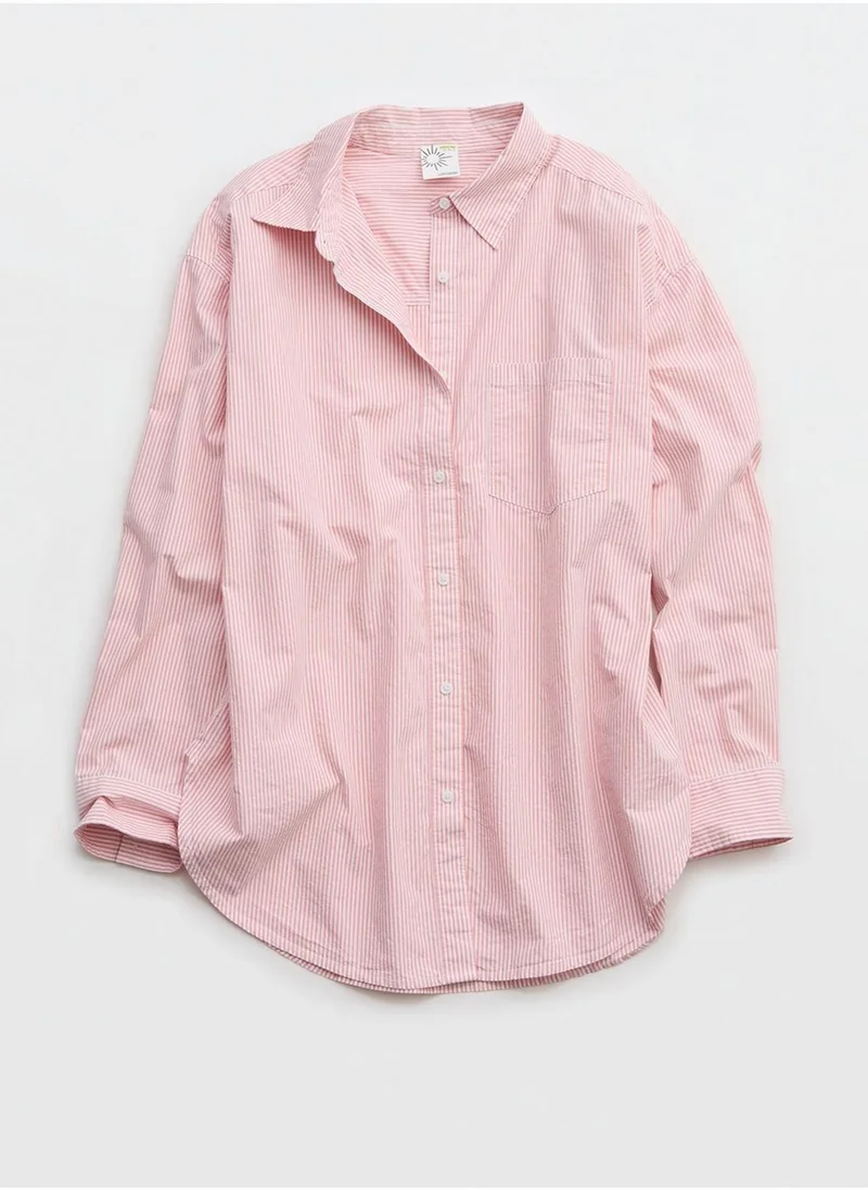 Aerie Offline By Aerie Long Sleeve Button Up Shirt