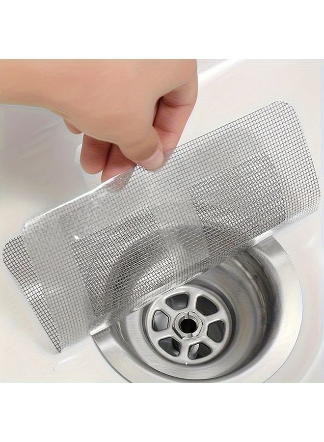 10 Pack Square Drain Strainers Disposable Hair Catcher Protects Jewelry Filter - Image 2