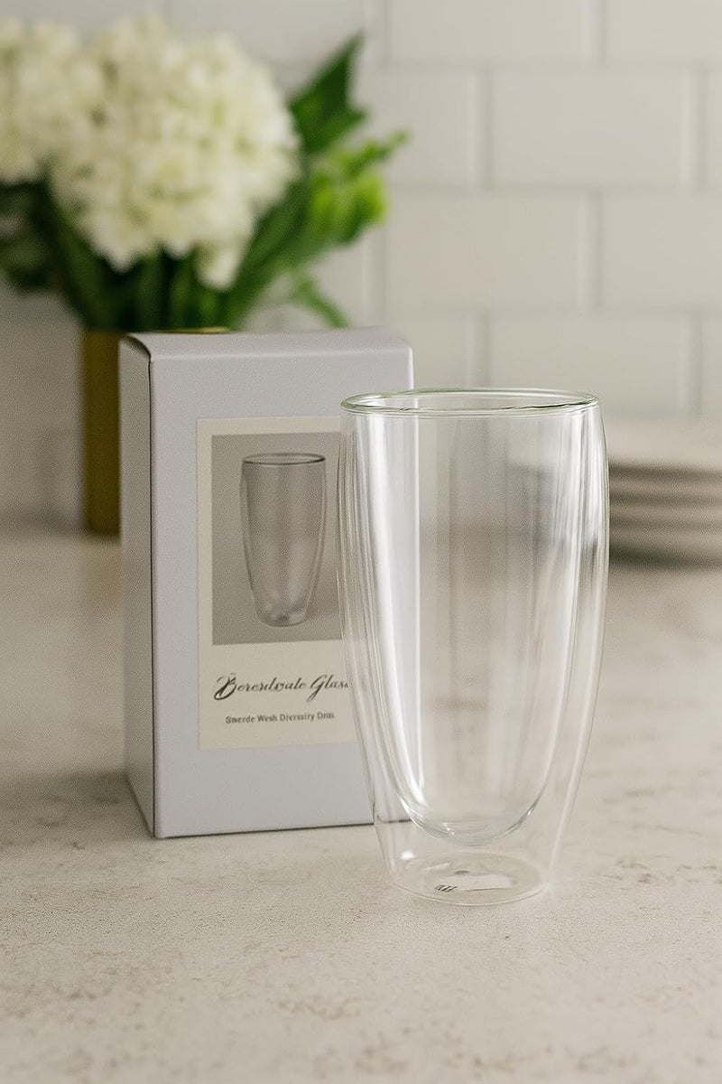 B&D كوب زجاجي مزدوج الجدار من B&D - 350 مل - Image 2