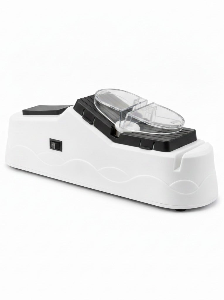 Electric Knife and Scissors Sharpener with Protective Cover - Powerful Motor, Fast Sharpening, Usb Powered - Image 1