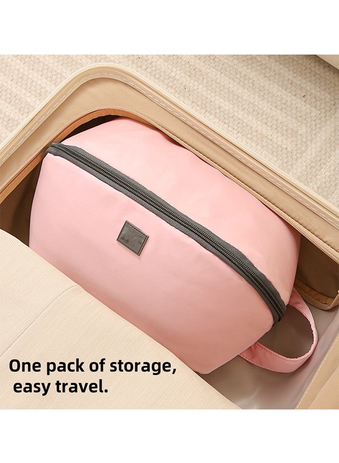 Multi-Functional Underwear Storage Bag, Travel  Storage Bag, Portable Bra Bag, Pink - Image 3