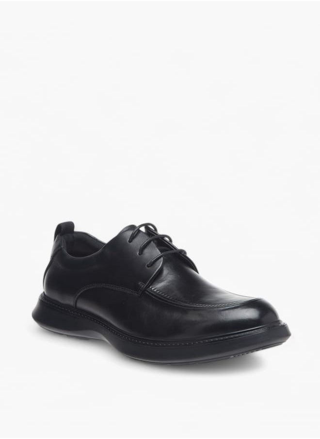 Le Confort Men Solid Lace-Up Derby Shoes  - Image 2