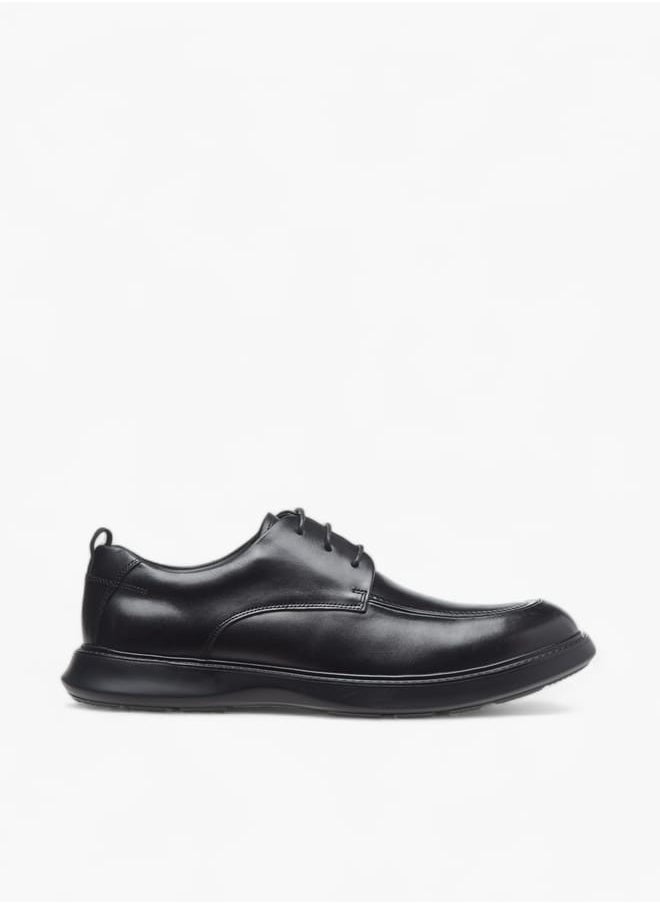Le Confort Men Solid Lace-Up Derby Shoes  - Image 3