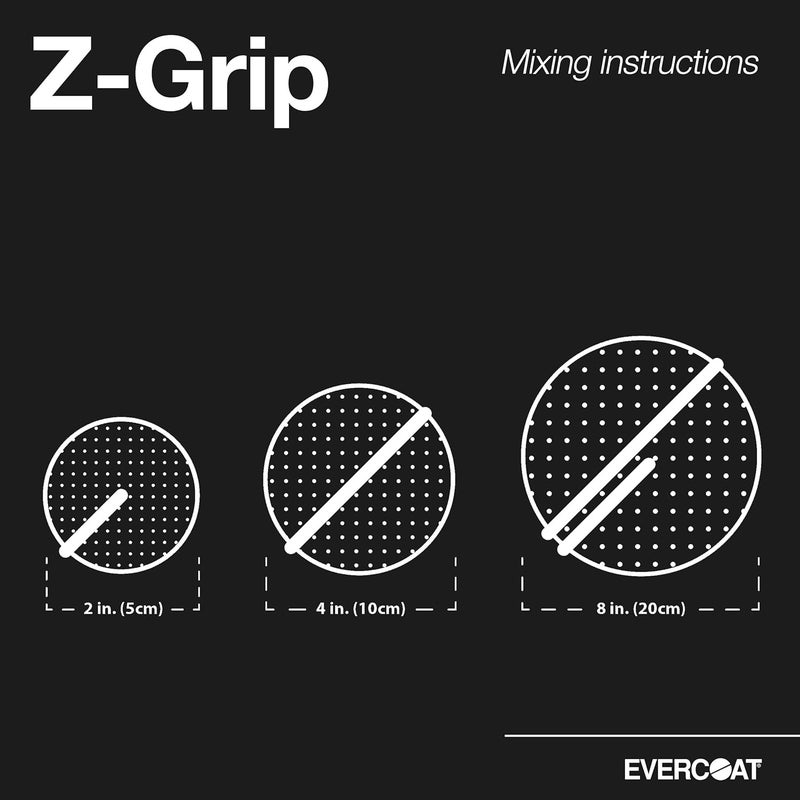 Evercoat Z-Grip Lightweight Body Filler for Aluminum, Fiberglass & More - 128 Fl Oz - Image 5