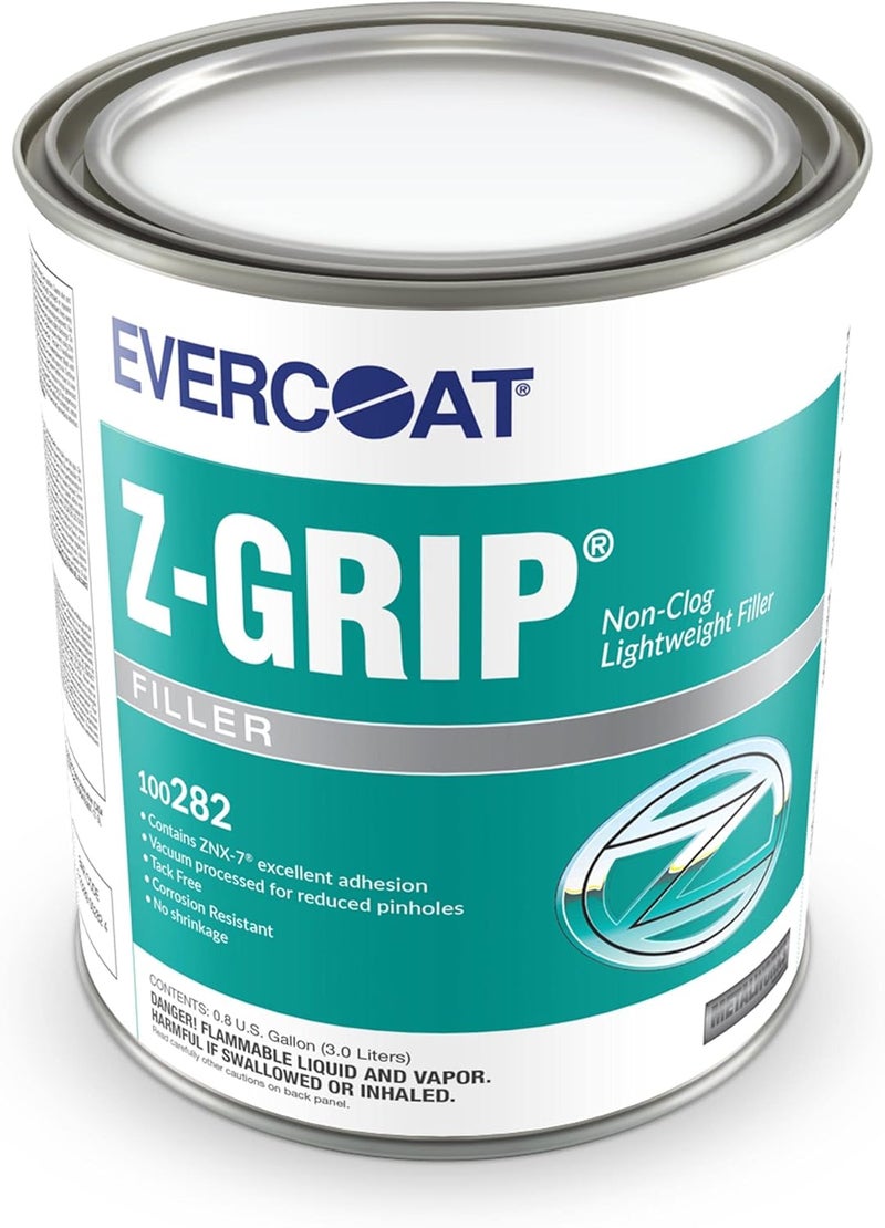 Evercoat Z-Grip Lightweight Body Filler for Aluminum, Fiberglass & More - 128 Fl Oz - Image 1