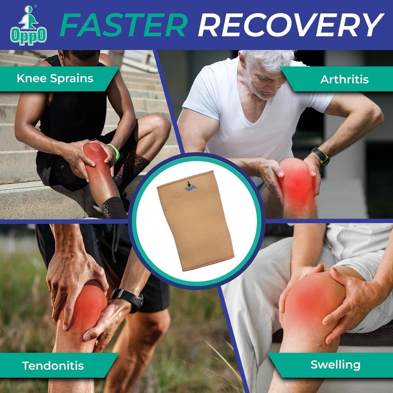OPPO 1022 Closed Knee Patella Support Brace Neoprene Ligament Cartilage Meniscus Extra Extra Large XXL - Image 4