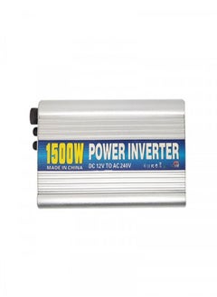 1500 watt car power inverter, converts from 12 volts to 240 volts, with a USB input