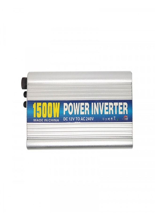 Generic - 1500 watt car power inverter, converts from 12 volts to 240 volts, with a USB input - Image 1