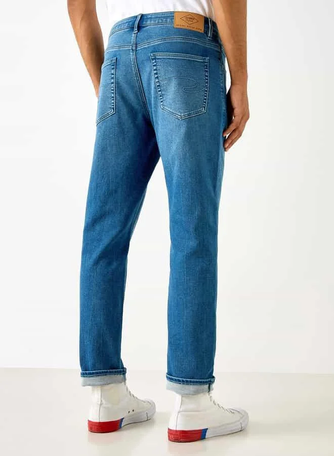 Lee Cooper Lee Cooper Slim Fit Jeans with Pockets