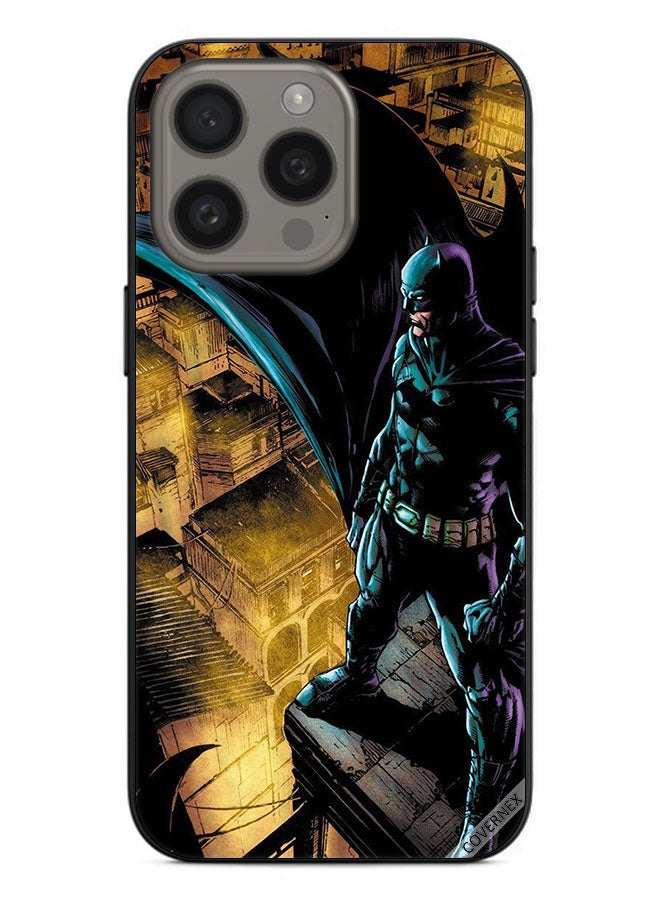 Covernex Protective Case Cover For Apple iPhone 15 Pro Batman in Action - Image 1