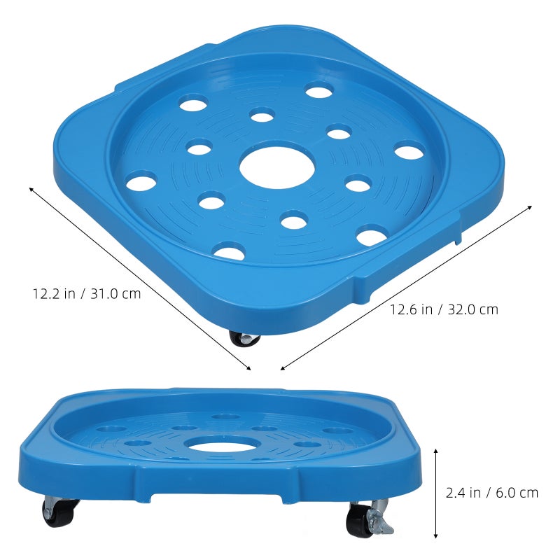 Stand Rotation gas cylinder base with Wheels Movable Cylinder Base Flowerpot Holder Flowerpot Base Stand Floor Cylinder Holder - Image 3