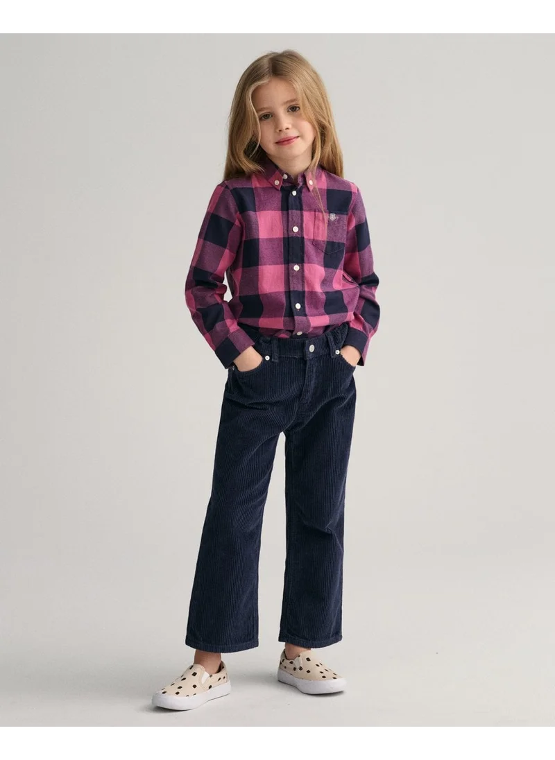 غانت Gant Kids Relaxed Fit Corduroy Pants