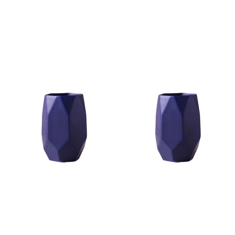 2 pcs Ceramic Toothbrush Cup Toothbrush Mug Fashion Wash Cup Water Storage Cup for Home Dorm Dark - Image 1