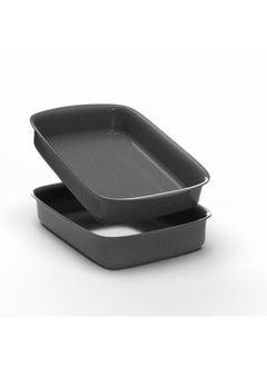 Top Chef Set of 2 Non-Stick Oblong Tray  - Image 2