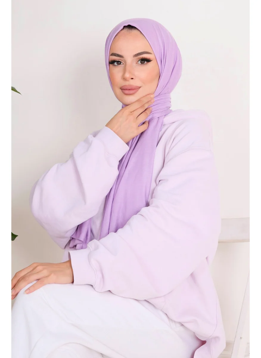 Tofisa 23353-LILA Combed Cotton Shawl