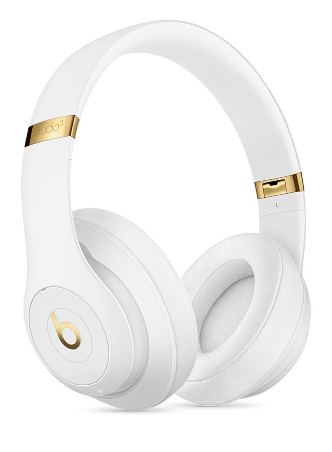 beats Studio3 Wireless Over-Ear Headphones White - Image 3
