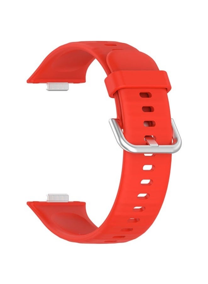 HW 3 Piece Huawei Watch Fit 3 Silica Gel Replacement Band Huawei Watch Fit 3 24mm Sport Silicone Strap  - Image 4