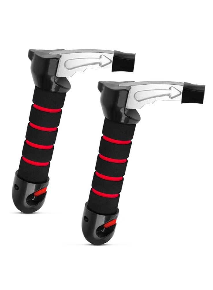 General Car Exterior Door Handles, Premium Access Assistance Cars, Elderly Handrails with Belt Cutter & Window Breaker 2 Pack  - Image 1