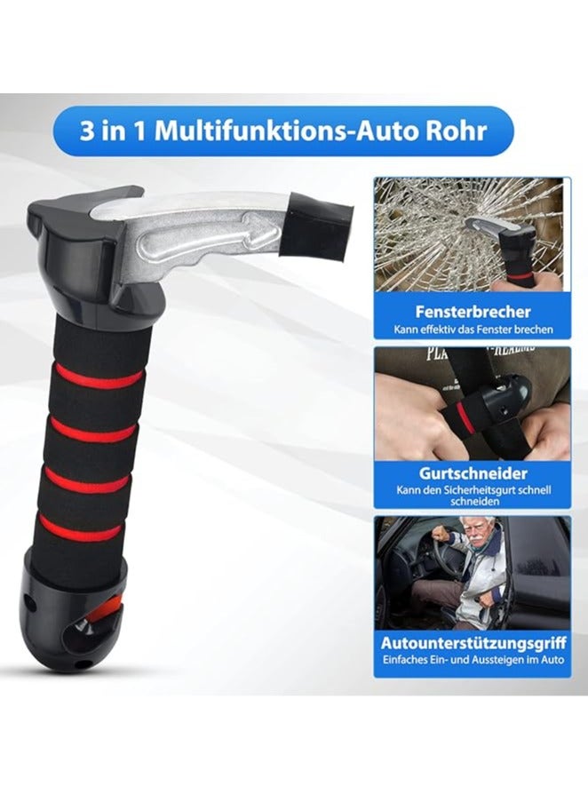 General Car Exterior Door Handles, Premium Access Assistance Cars, Elderly Handrails with Belt Cutter & Window Breaker 2 Pack  - Image 2