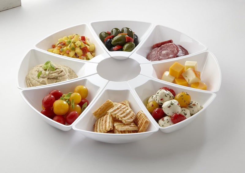 Darice Mozaik Premium Plastic Entertaining and Tapas Set 12 pieces - Image 3