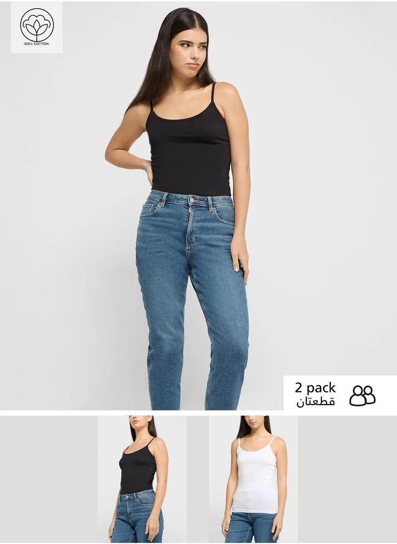 جينجر بيسيكس بلوزة كامي متعددة العبوات