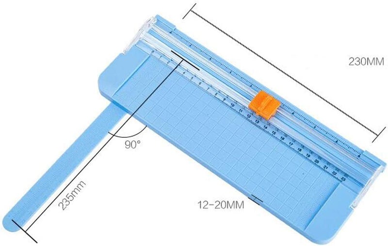WORISON 9 inch Paper Cutter, A5 Portable Scrapbooking Trimmer - Image 3