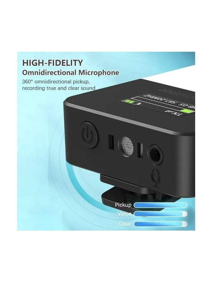 Mamen - KT-W1 Wireless Microphone (1x Receiver 1x Transmitter) - Image 1