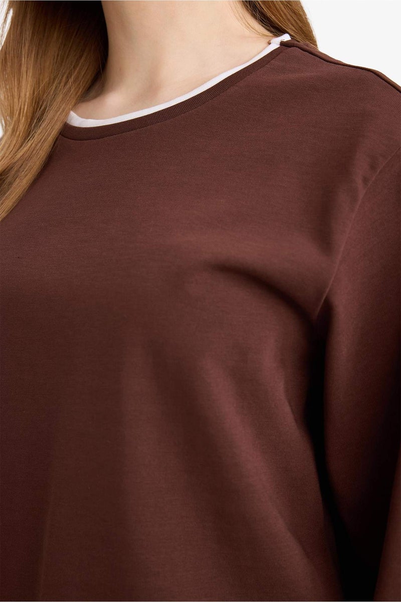 DeFacto 100% Cotton Loose Fit Tunic - Image 4
