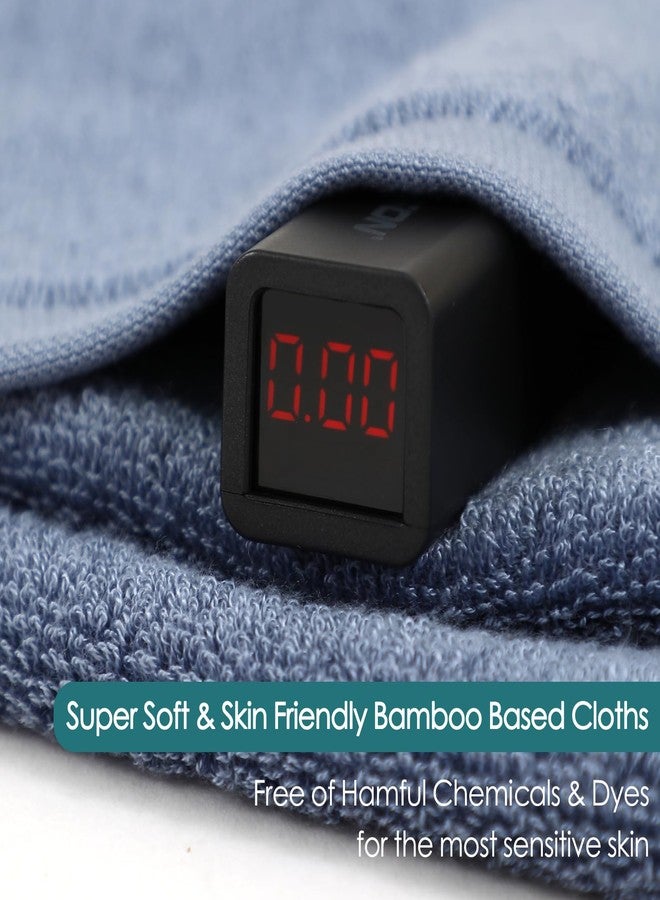 JEFFSUN Baby Washcloths 12 Pack, 10x10 inch Ultra Soft Small Wash Cloths for Face and Body, Gentle & Safe White Face Towels on Sensitive Skin, Baby Essentials Shower Gifts for infant Kid Toddler Children - Image 3