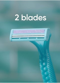 Venus Gillette Simply Venus 2 Disposable Razor 12 count  - Image 5