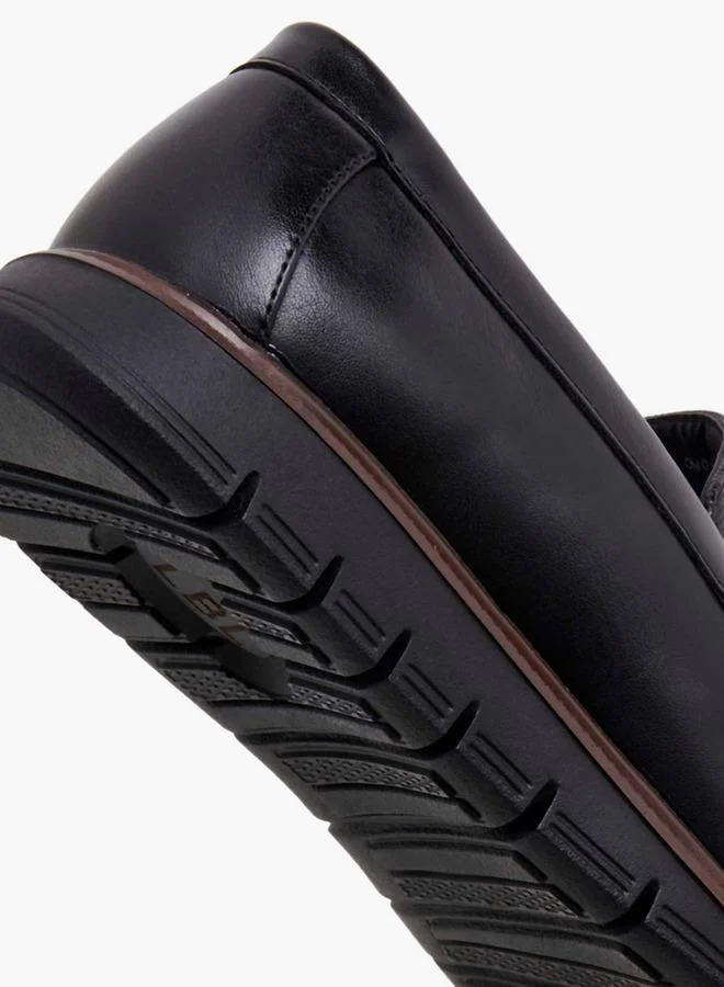 LBL By Shoexpress BLACK Men Slip-On Loafers for Men | Best Price UAE